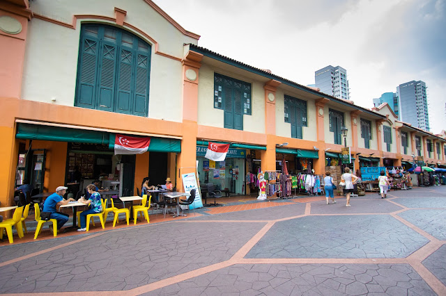 Case coloniali-Shop house-Little India-Singapore