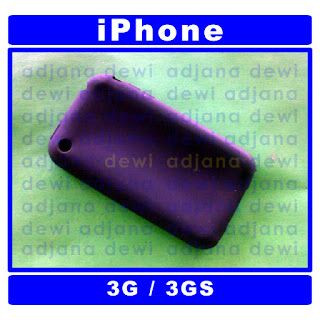 ( 1207 ) Jual Case iPhone 3G 3GS Hitam Silikon Soft Rubber Cover With Home Button Aksesories Handphone