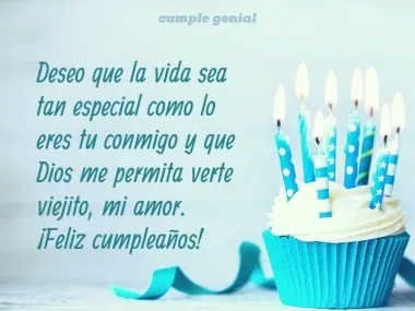 frases de cumpleaños para mi novio que lo haga llorar