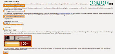 Laporan Pencurian Konten Blog ke Google DMCA