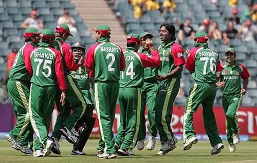 Cricket World Cup Bangladesh. the Bangladesh team proved