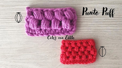 Muestras-del-punto-puff-tejidas-a-crochet-con-sus-simbolos