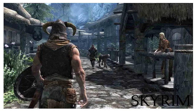 The Elder Scrolls V  best open-world game for 4 gb ram pc