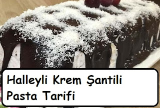 Halleyli Krem Şantili Pasta Tarifi