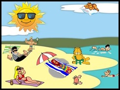 ferias na praia