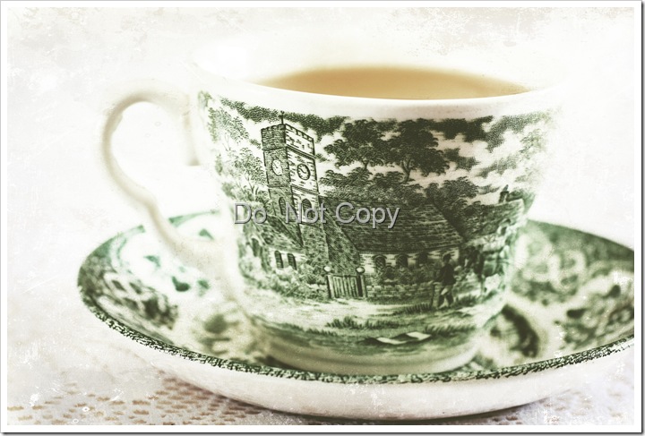 Green tea texturized