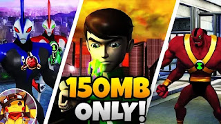 [150MB] Ben 10 Protector Of Earth PPSSPP ISO Highly Compressed For Android and IOS Mobile