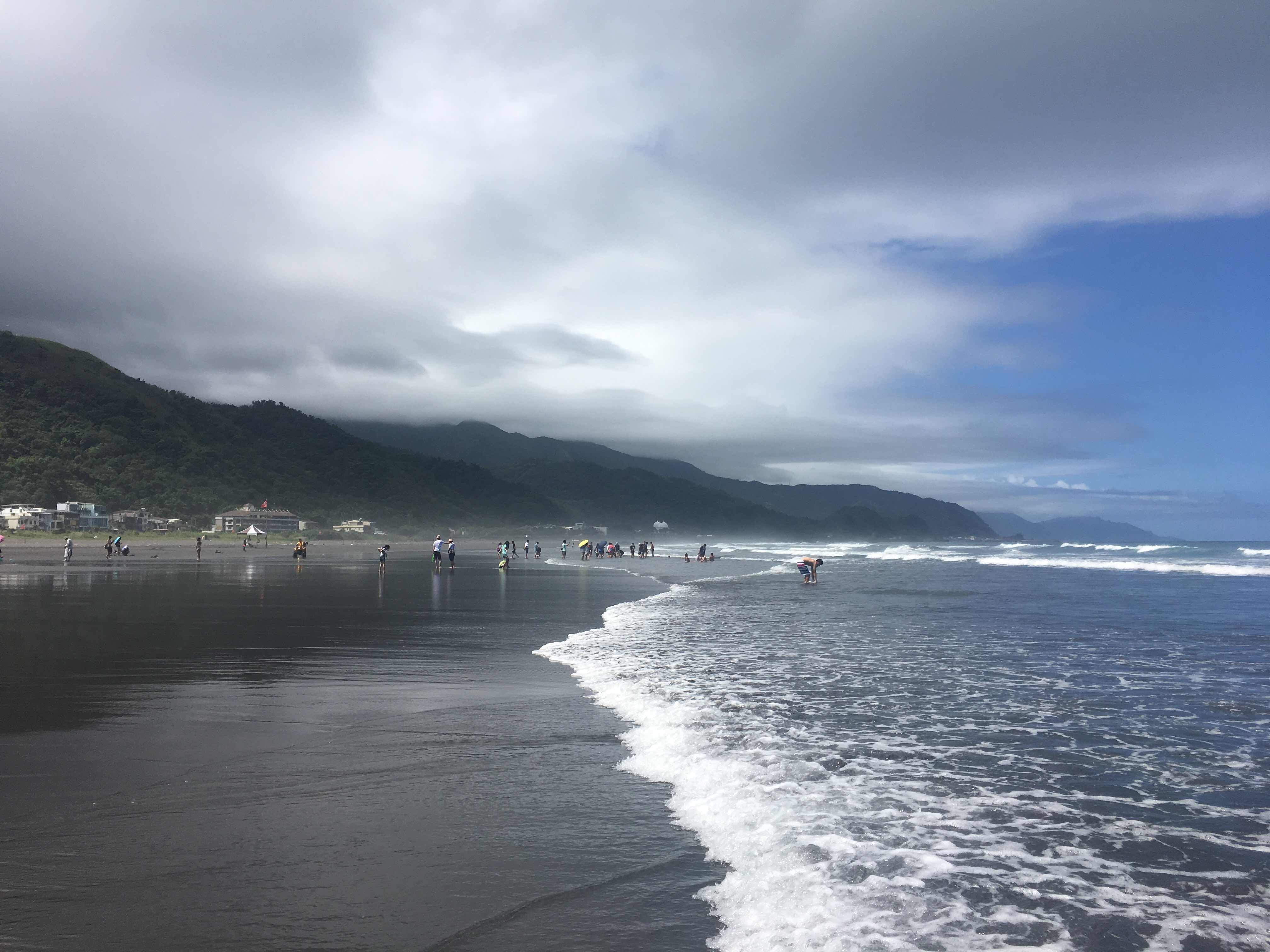waiao beach, yilan, taiwan
