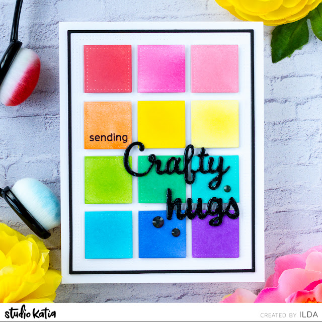 Color Swatch Crafty Friendship Card | Studio Katia