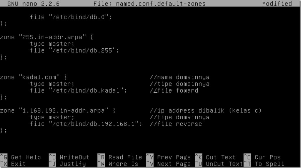 Konfigurasi DNS Linux Debian 7, 8, 9