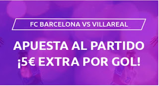 Mondobets promo Barcelona vs Villarreal 27-9-2020