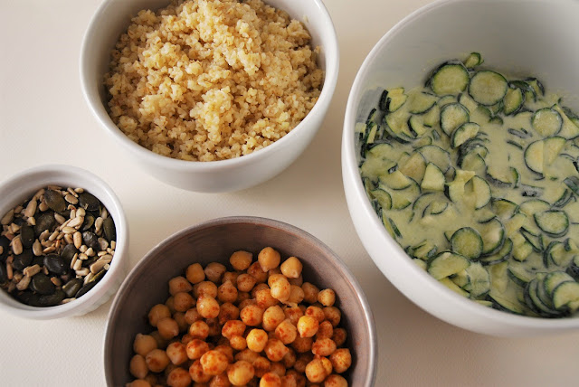 Tzatziki courgettes