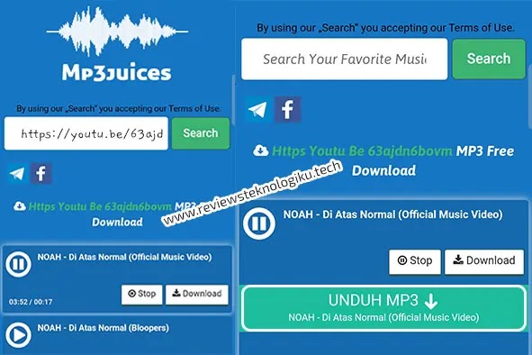 cara download lagu mp3 juice youtube to mp3 gratis