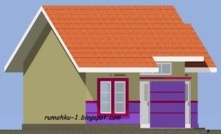 rumah minimalis denah rumah type 45/135