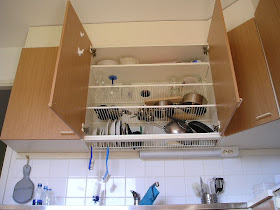 Finnish dish-drying cabinet