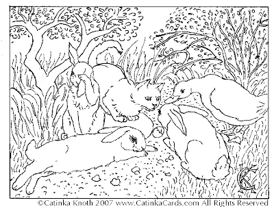 spring coloring sheet