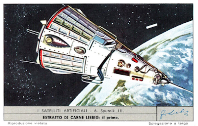 1960 Liebig Satelliti Artificiali 6 - Sputnik III