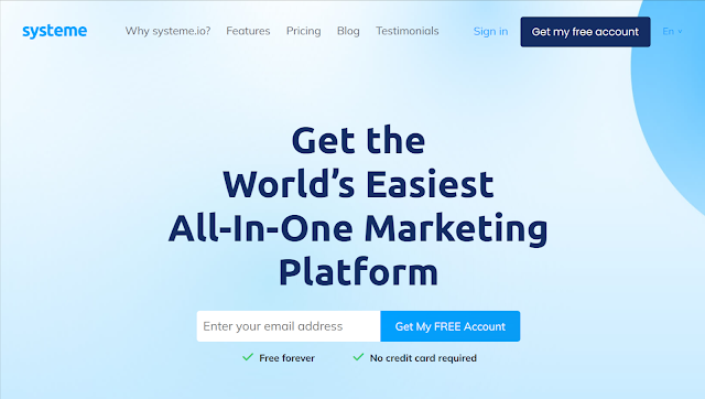 Systeme io The only tool you need to launch your online business Unlock the Power of A Free Systeme.io Account And Send Unlimited Bulk Emails: A Comprehensive Review of the All-in-One Marketing Tool with a Free Account Offer