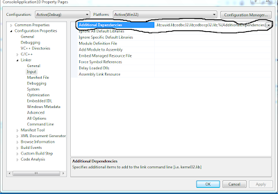 Set OpenGL Environment in visual stdio 2012