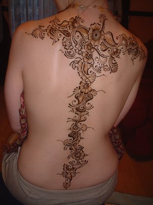 bridal tattoo