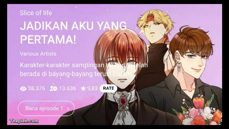 Jadikan Aku yang Pertama Webtoon