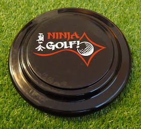 A Ninja Golf flying disc 