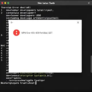 NPM Error 403: 403 Forbidden GET