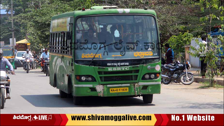 Shimoga Bhadravati KSRTC Bus