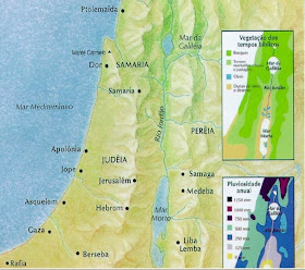 Mapa Jerusalem nos tempos de Jesus, Nostradamus 2 dentes garganta