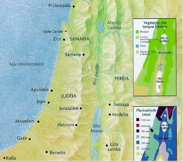 Mapa Jerusalem nos tempos de Jesus, Nostradamus 2 dentes garganta