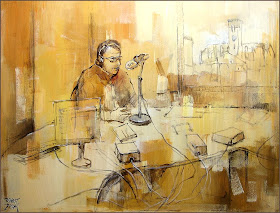 VICENÇ COMAS-LOCUTOR-RADIO-PINTURA-PINTOR-ERNEST DESCALS