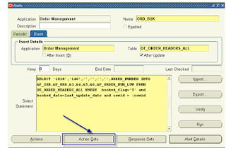 Oracle APPS Alerts
