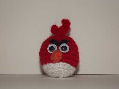 mini angry birds rojo