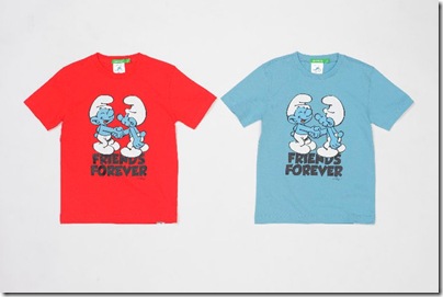 Boy Smurf Print Tee 08 - HKD 89-99