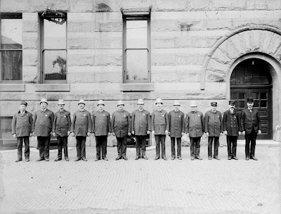 John Kelly Stevens serving on Fort Wayne Indiana police force circa 1921