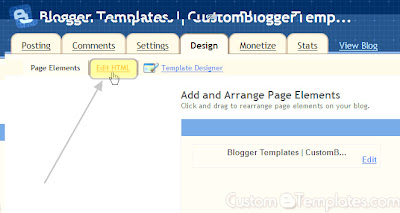 How to Install Custom Template in Blogger Blog