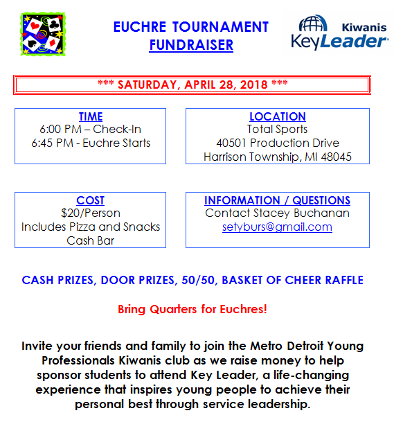 Euchre Tournament