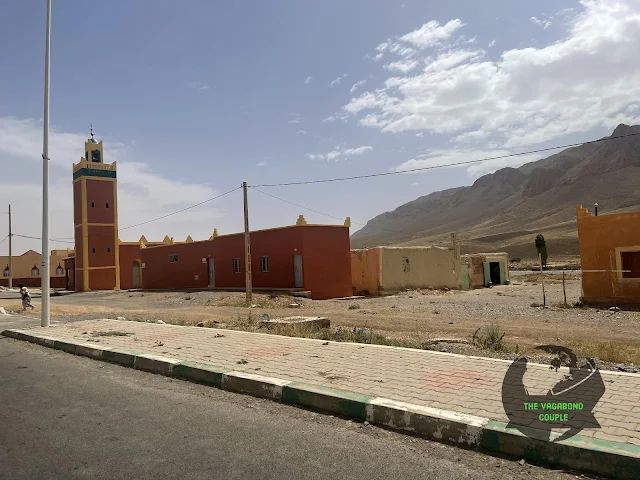 Enzala Mosque (Mosquée Enzala), Highway N13, Enzala, Morocco, Africa