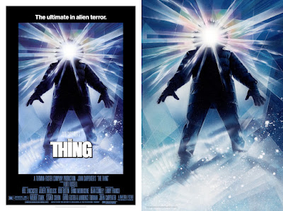 The Thing 3D Lenticular Movie Poster by Drew Struzan x Vice Press