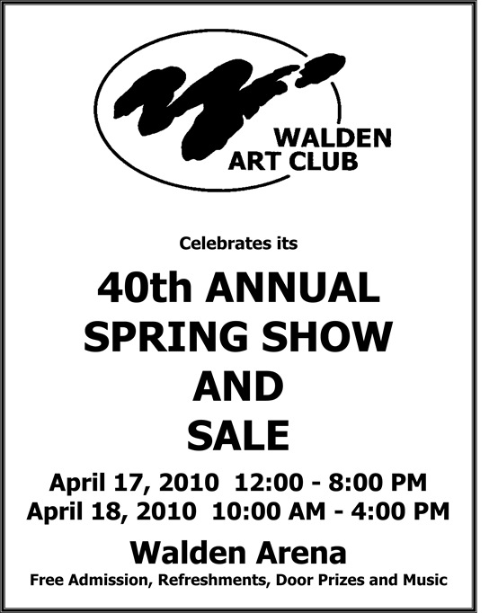 Spring show and sale