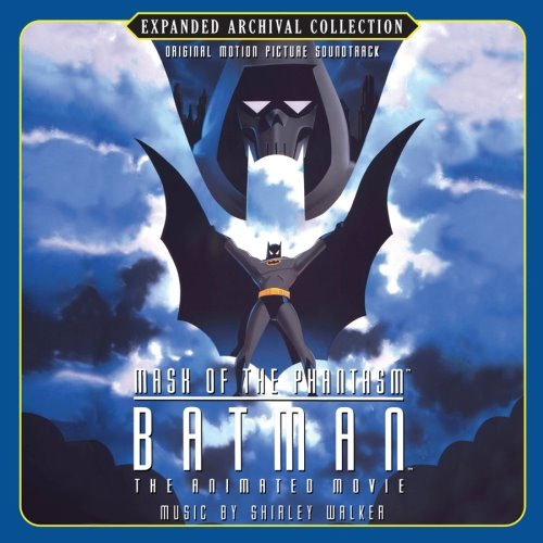 Soundtrack cover for Batman: Mask of the Phantasm 1993 animatedfilmreviews.filminspector.com