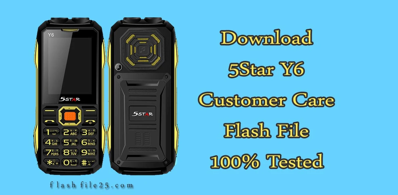 5Star Y6 flash file 6531E firmware