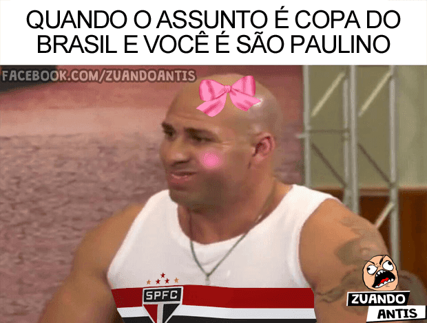 Memes da eliminação do São Paulo na Copa do Brasil