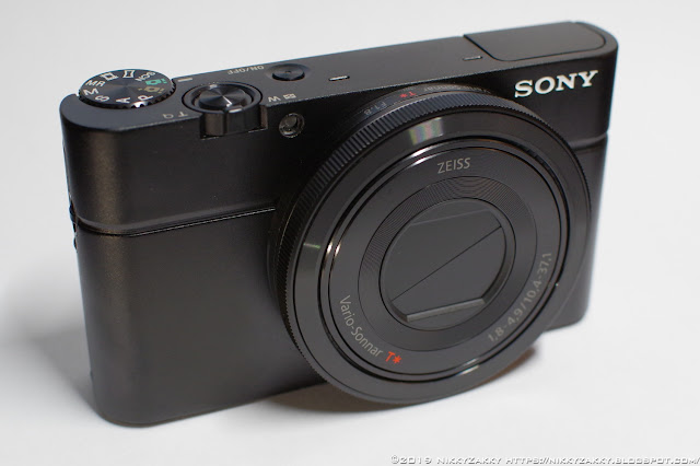 DSC-RX100の正面