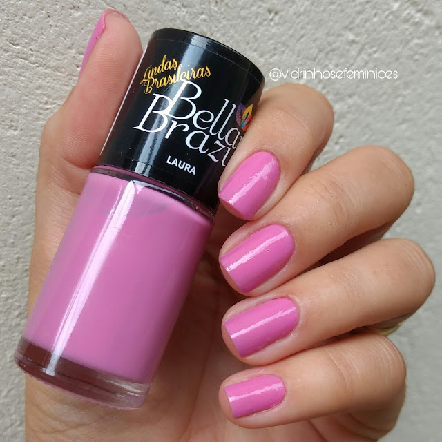 Esmalte Laura da Coleção Lindas Brasileiras