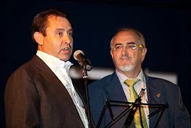 Enrique Bayona, Juan José Moles, cantando jota, los collóns de mon yayo los van pesá en romanes