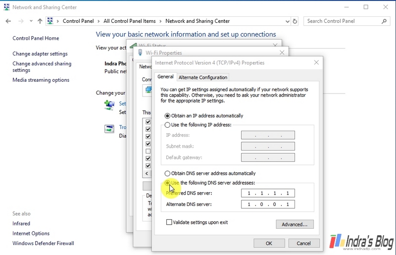 Cara Mengganti DNS Server di Windows 10