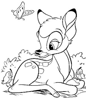 bambi coloring pages,disney coloring pages