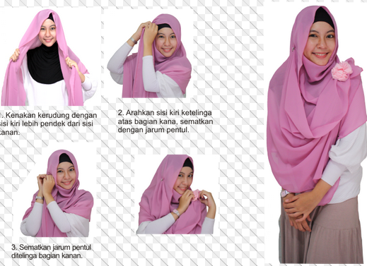 Kreasi Hijab Modern yang Benar dalam Pandangan Islam  Kumpulan Contoh Kreasi Hijab Modern 