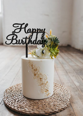 Happy Birthday cake topper